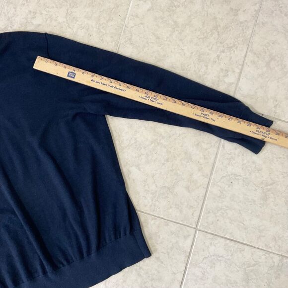 ORVIS FLY FISHING SWEATER MERINO WOOL PULLOVER 1/4 button MEN'S SZ XL Bloke Core - Picture 11 of 12